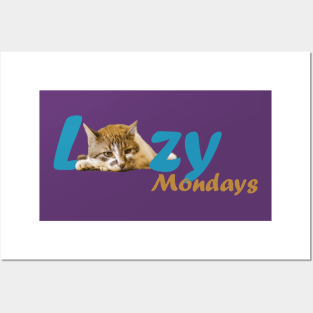 Lazy Cat Mondays Posters and Art